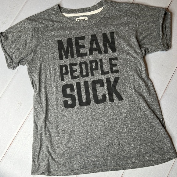 Camp Collection Tops - Mean People Suck Shirt - Size Large